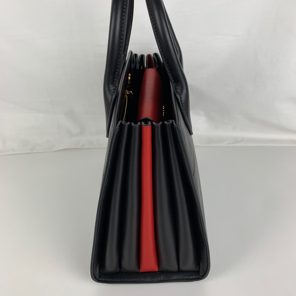 New Prada Italian Bibliotheque Saffiano City Tote - Picture 5 of 8